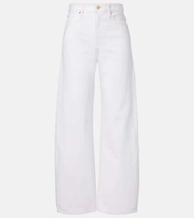 Frame The Bow Jeans In White