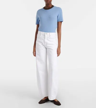 Frame The Bow Jeans In White