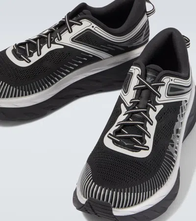 Hoka Mens  Bondi 7 In Black
