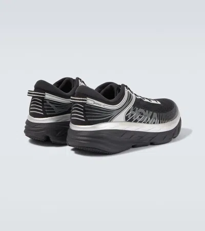 Hoka Mens  Bondi 7 In Black