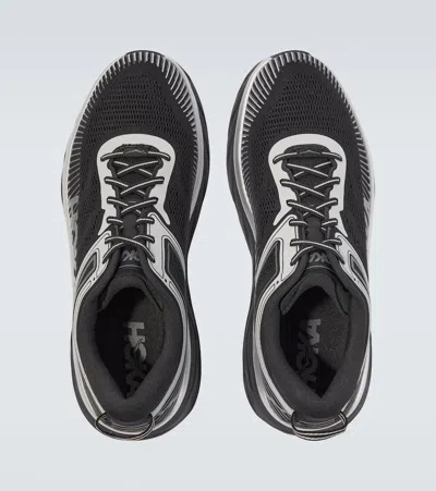 Hoka Mens  Bondi 7 In Black