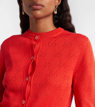Gucci Sweaters Bright In Red