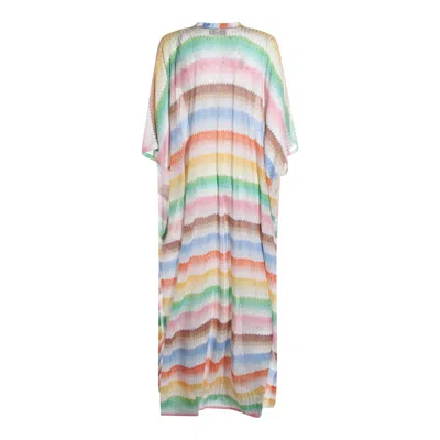 Missoni Zigzag Knitted Beach Cover-up In Multi