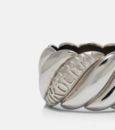 Burberry Ring In Silver