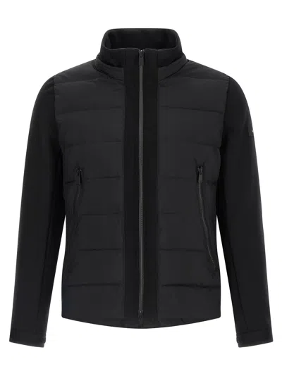 Tatras Long-sleeved Cotton-padded Jacket In Black