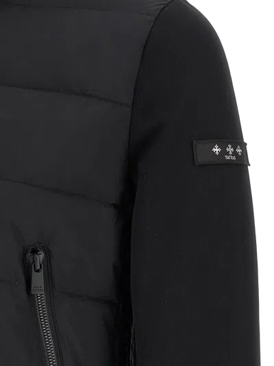Tatras Long-sleeved Cotton-padded Jacket In Black