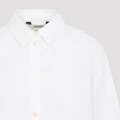 Max Mara's Shirts White In White