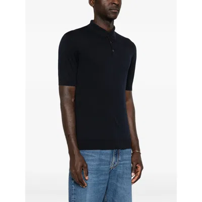 Fedeli Sweaters Blue In Black