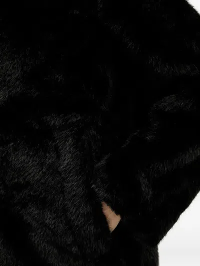 Morgan Collar Coat In Black