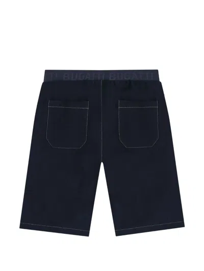 Bugatti Logo-patch Shorts In Black