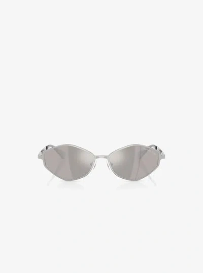 Michael Kors Woman Sunglasses Mk1181 Gold Coast In Metallic