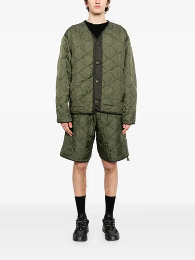 Oamc Peacemaker Combat Jacket In Green