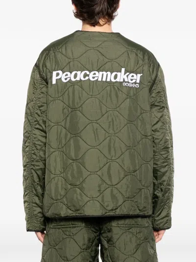 Oamc Peacemaker Combat Jacket In Green