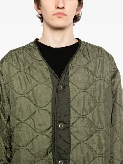 Oamc Peacemaker Combat Jacket In Green