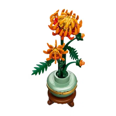 Lego Chrysanthemum In Multi