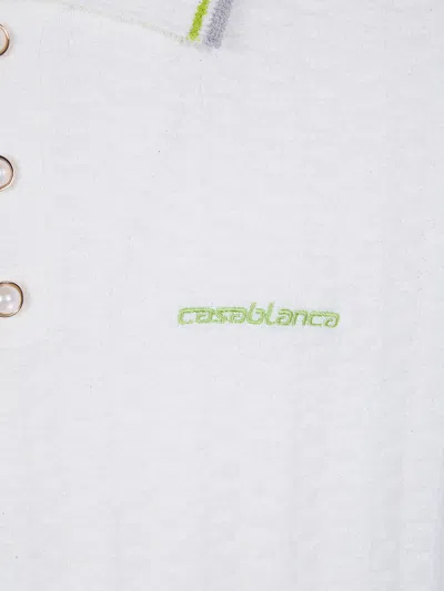 Casablanca Mini Short Sleeve T-shirt For Men In White