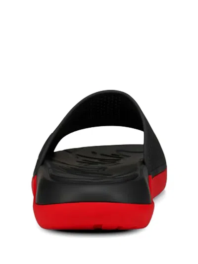 Christian Louboutin Louboutin Slides And Clogs Easy Breezy Men Rubber Black In Black
