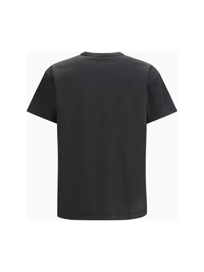 Diesel Mens 900 T-norm-iod Logo-embroidered Cotton-jersey T-shirt In Black