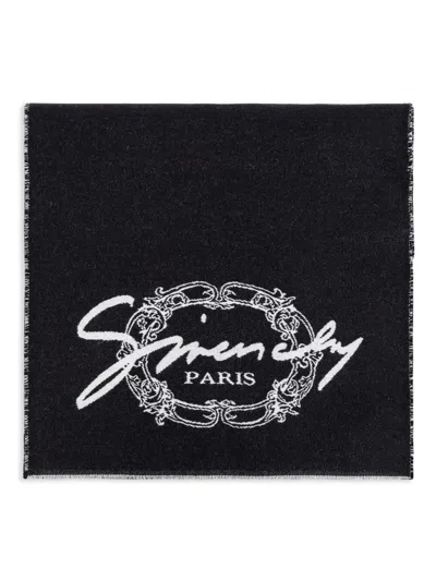 Givenchy Men Scarf In Black
