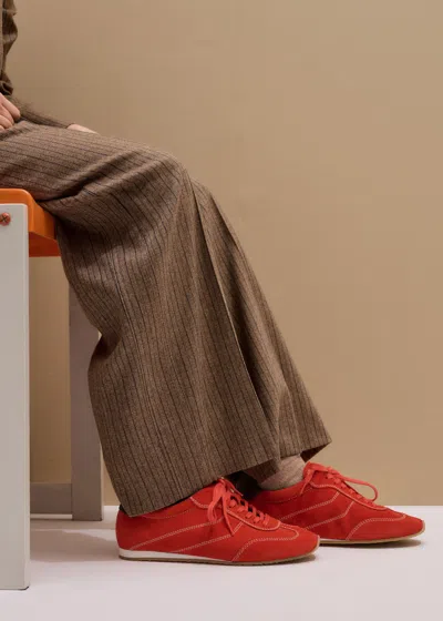 Me+em Retro Runner Trainer Orange In Multi