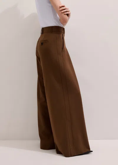 Me+em Pleated Wide-leg Trousers In Multi