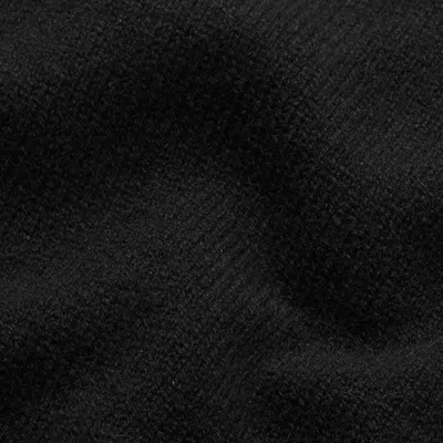 Me+em Cashmere Shrunken Baby T-shirt In Black