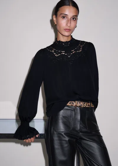 Me+em Boot Cut Pant In Black