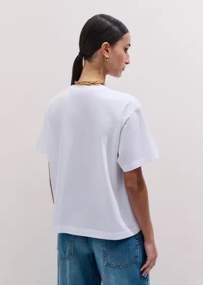 Me+em Oversized Tee Bright White In White