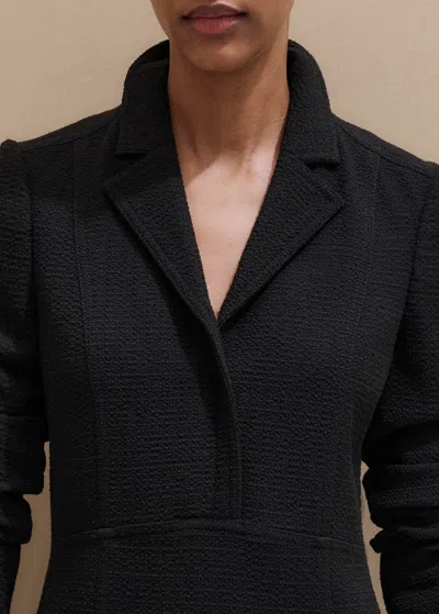 Me+em Day-to-evening Textured Mini Dress Black