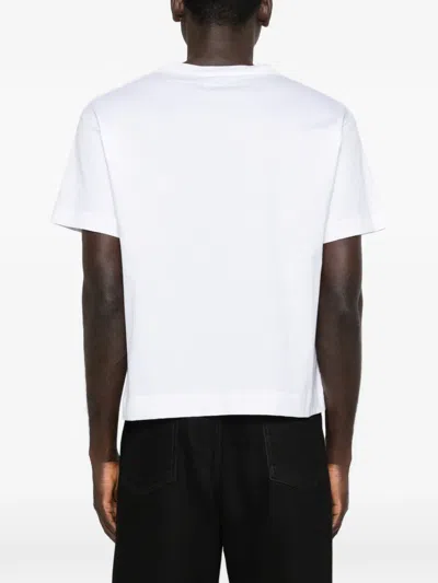Simone Rocha Fitted Pressed Rosette T-shirt In White