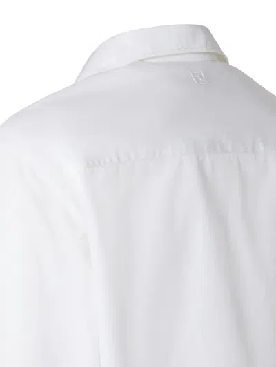 Fendi Buttoned Shirt In White