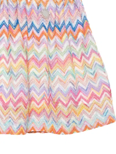 Missoni Zigzag-pattern Skirt In Multi
