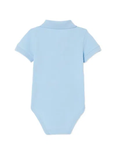 Lacoste Collared Bodysuit In Multi