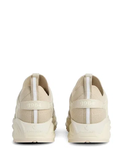 Dsquared2 Dash Platform Panelled Sneakers In Neutral