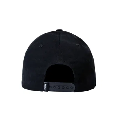 Market Shadow Arc 6 Panel Hat In Black