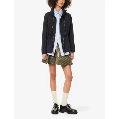 Moncler Grenoble Polyamide Elastane Jacket In Black