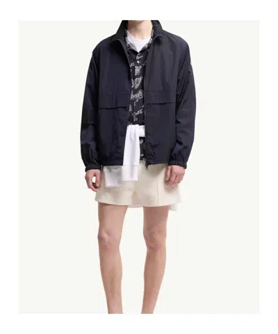 Moncler Rastaban Packable Jacket In Blue