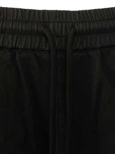 Off-white Drawstring Athletic Shorts In Brown