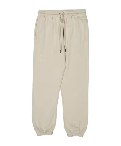 Off-white Drawstring Cuffed Sweatpants In White
