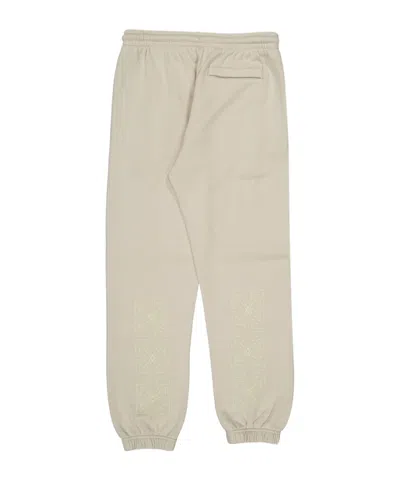 Off-white Drawstring Cuffed Sweatpants In White