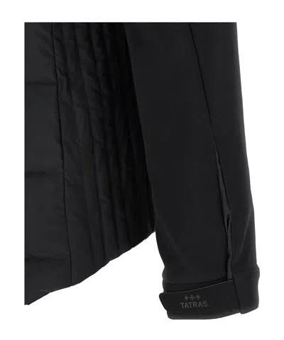 Tatras Long-sleeved Cotton-padded Jacket In Black