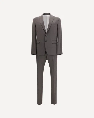 Dsquared2 Men Single-breasted Wool-blend Suit In Gray