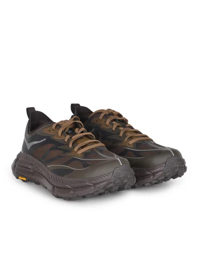 Hoka Mens  Mafate Speed 4 Lite In Brown/black