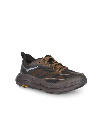 Hoka Mens  Mafate Speed 4 Lite In Brown/black