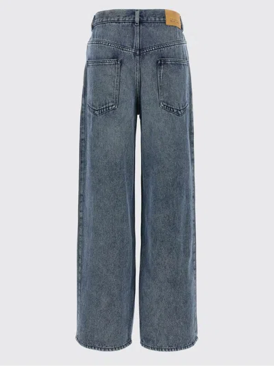 Isabel Marant High-waisted Straight Blue Jeans In Blue