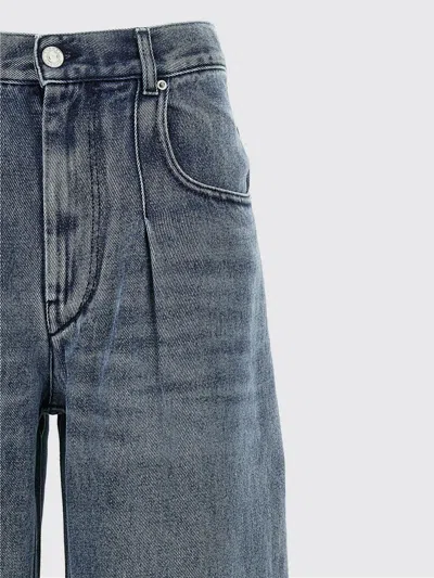Isabel Marant High-waisted Straight Blue Jeans In Blue