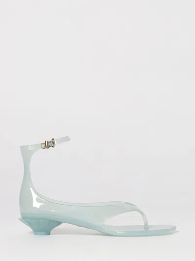 Chloé Chloe Women Pastel Light-blue Tpu Chloe Jelly Thong Sandals In Blue