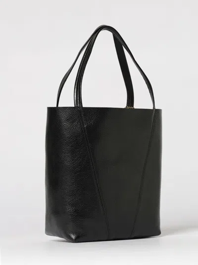 Chloé Borsa Shopping Spin Piccola In Pelle Nera Donna In Black
