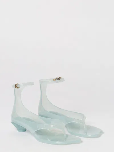 Chloé Chloe Women Pastel Light-blue Tpu Chloe Jelly Thong Sandals In Blue