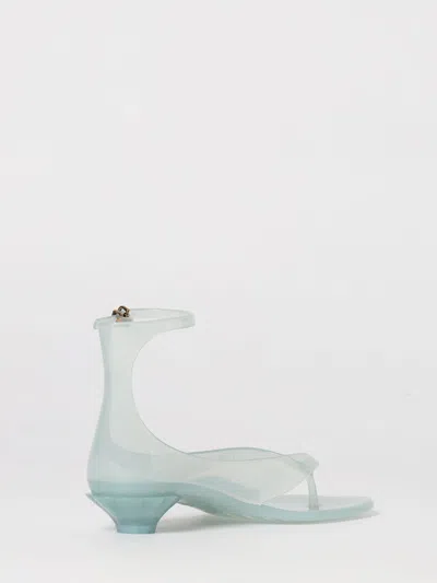 Chloé Chloe Women Pastel Light-blue Tpu Chloe Jelly Thong Sandals In Blue
